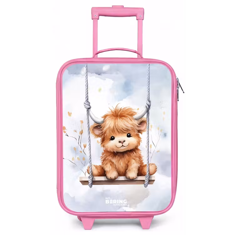 Hennie hooglander Kinderkoffer - Roze klein -zz3dotto