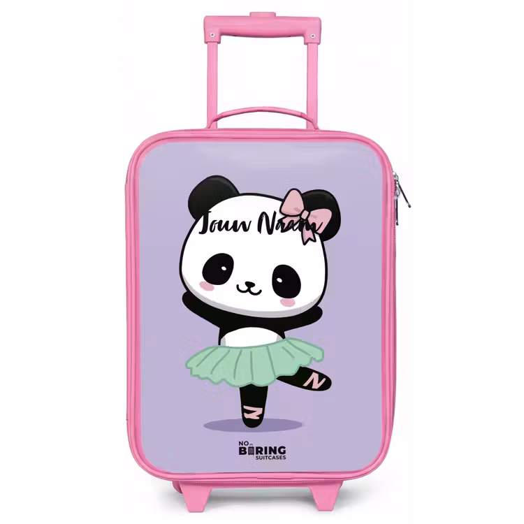 Kawai - Ballet - Panda Kinderkoffer - Roze klein -zz3dotto