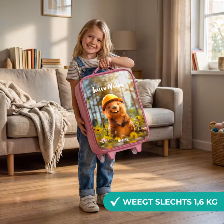 Benno Bloembouwer Kinderkoffer - Roze klein -sfeer2_NL