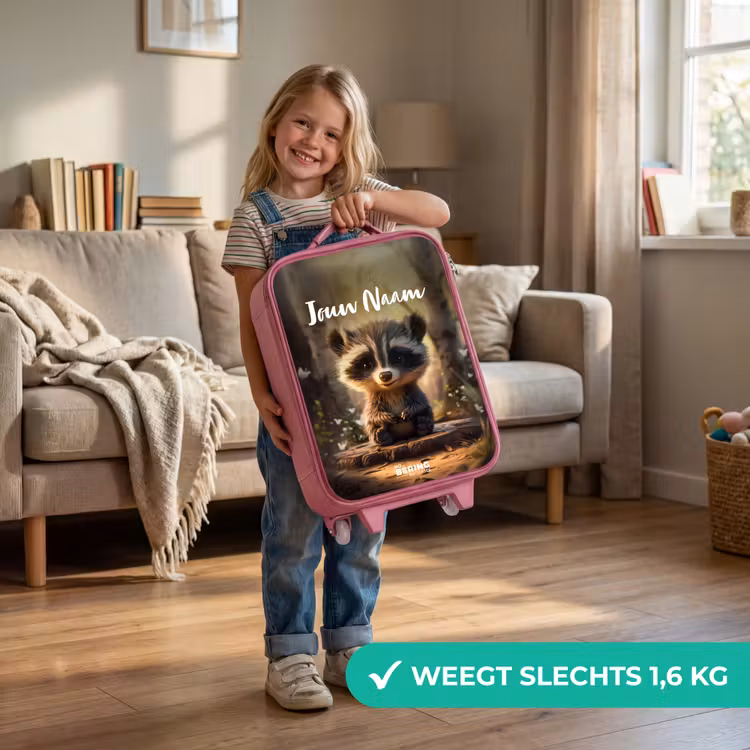 Bobby Bosboom Kinderkoffer - Roze klein -sfeer2_NL