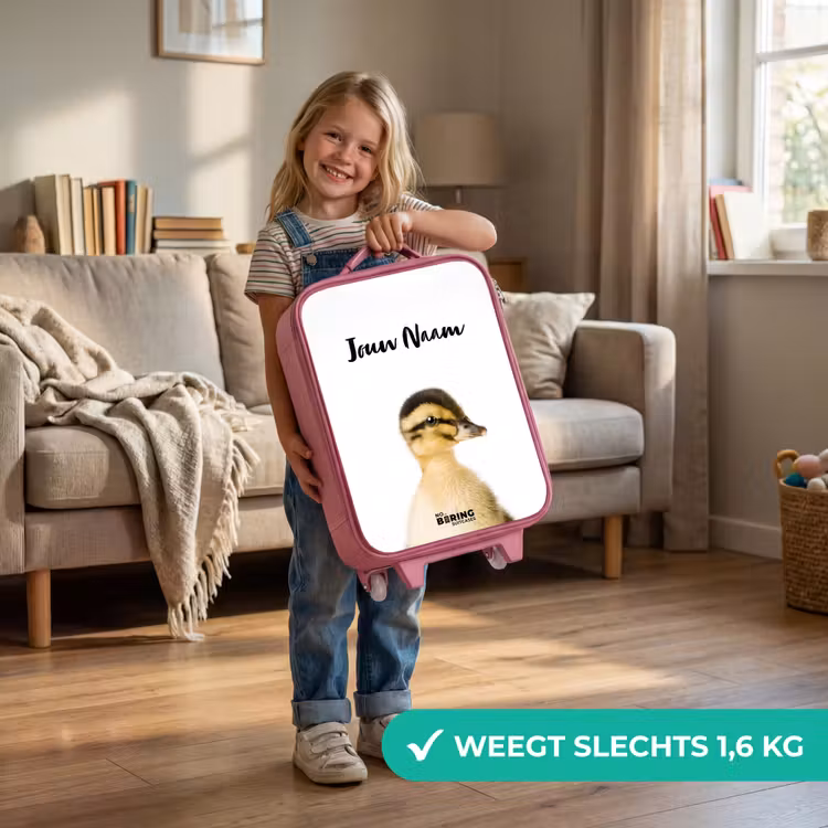 Daisy Duck Kinderkoffer - Roze klein -sfeer2_NL