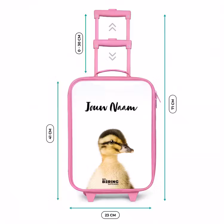 Daisy Duck Kinderkoffer - Roze klein -productfoto_formaten