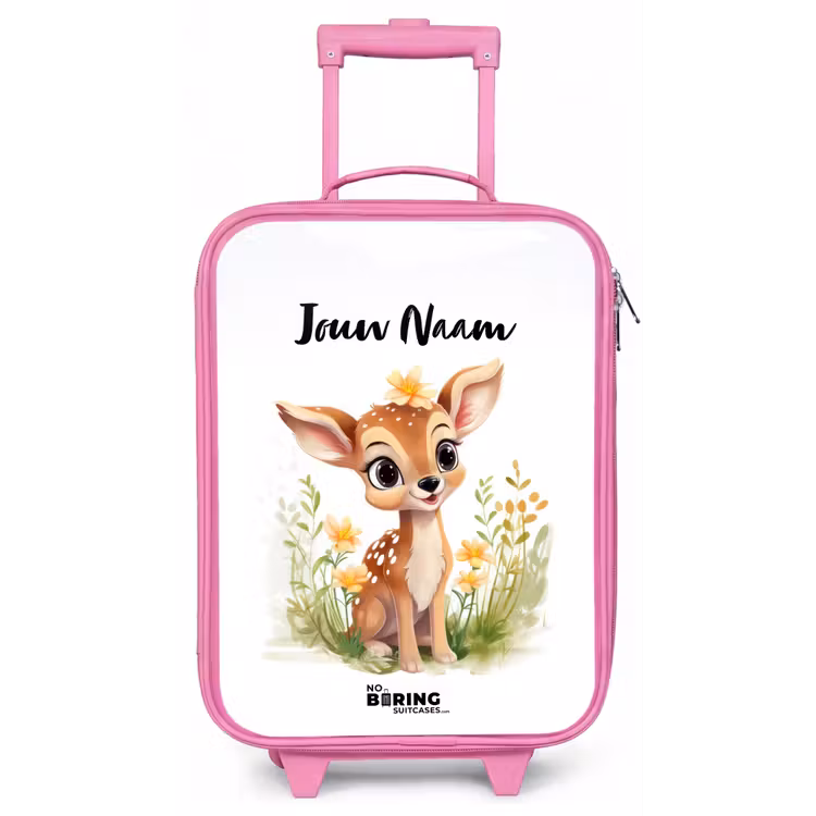 Tilly tuinhertje Kinderkoffer - Roze klein -zz3dotto