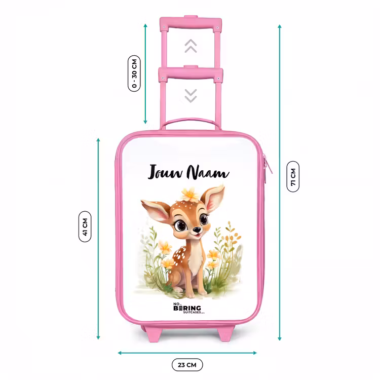 Tilly tuinhertje Kinderkoffer - Roze klein -productfoto_formaten