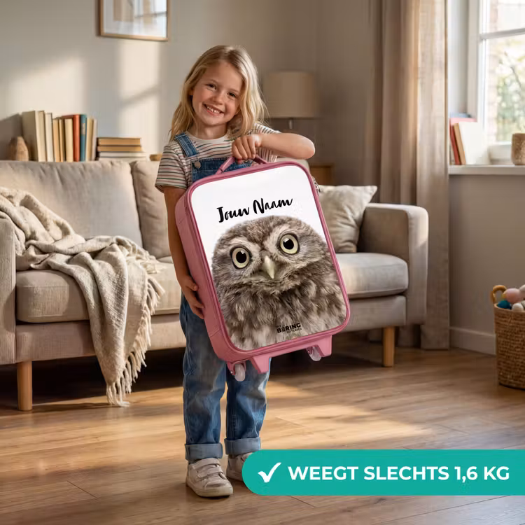 Ulke Uil Kinderkoffer - Roze klein -sfeer2_NL
