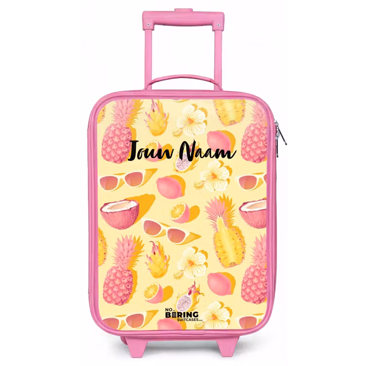 Pina colada Kinderkoffer - Roze klein -zz3dotto