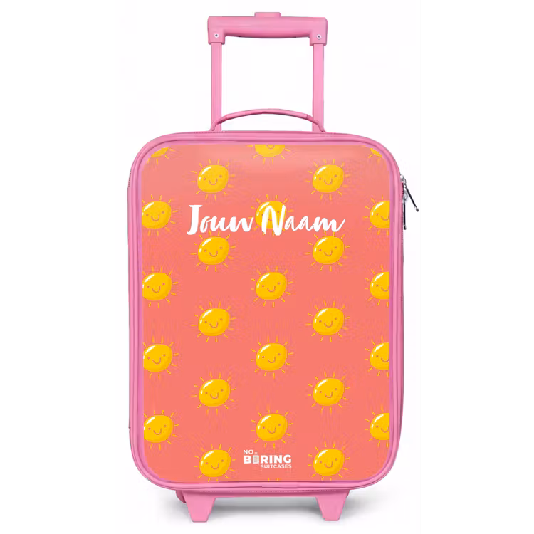 Sunny situation koraal Kinderkoffer - Roze klein -zz3dotto