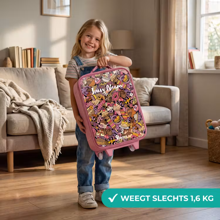 Sweet surprises Kinderkoffer - Roze klein -sfeer2_NL