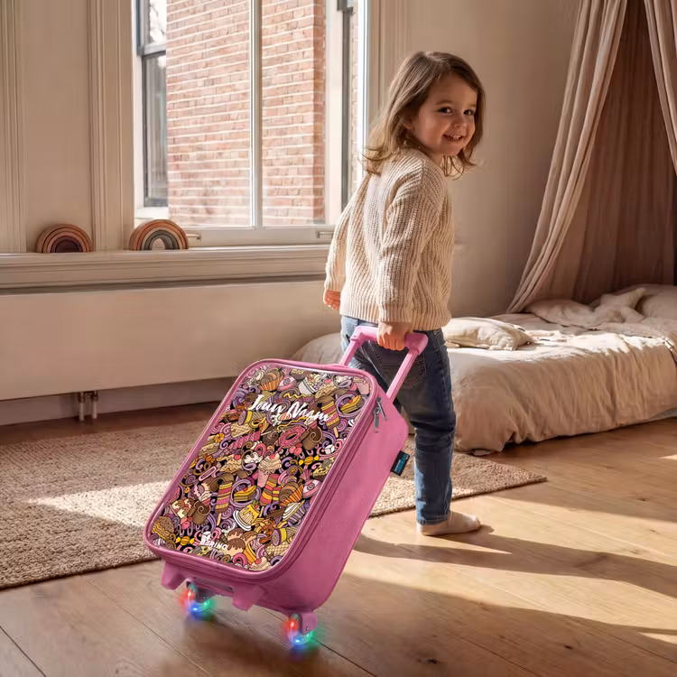 Sweet surprises Kinderkoffer - Roze klein -sfeer1