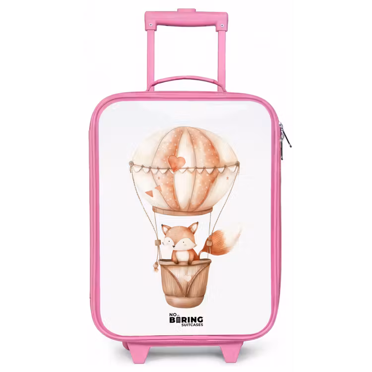 Vinnie vosvaart Kinderkoffer - Roze klein -zz3dotto