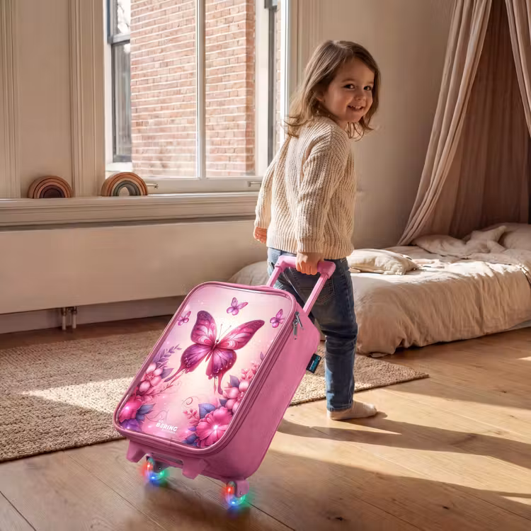 Vlindervallei Kinderkoffer - Roze klein -sfeer1