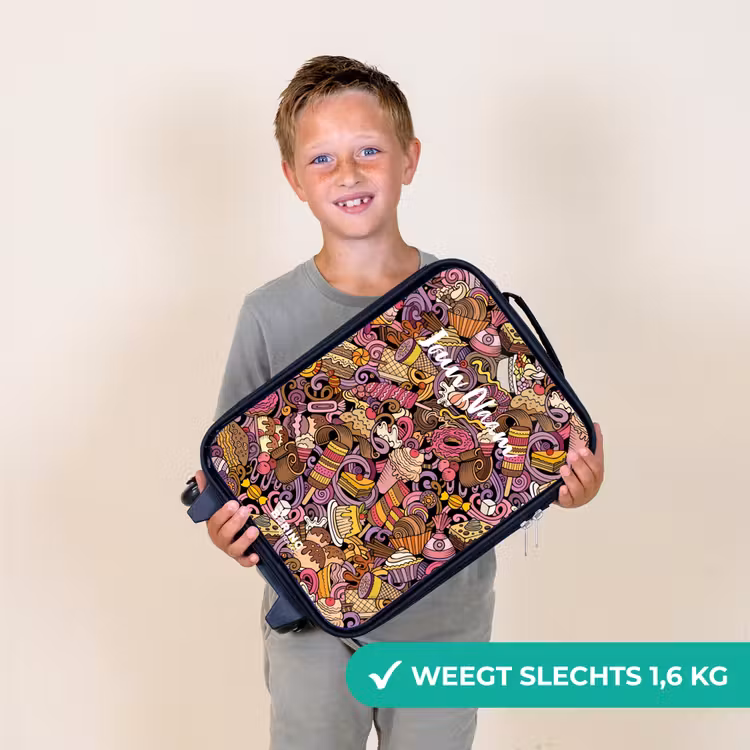 Sweet surprises Kinderkoffer - Zwart klein -sfeer4_NL