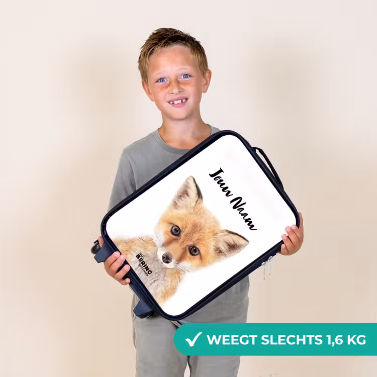 Vicky Vosje Kinderkoffer - Zwart klein -sfeer4_NL