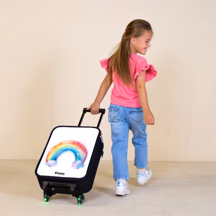 Waterverf wonderboog Kinderkoffer - Zwart klein -sfeer1