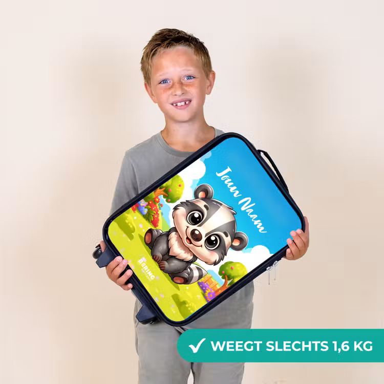 Willy Wipstaart Kinderkoffer - Zwart klein -sfeer4_NL