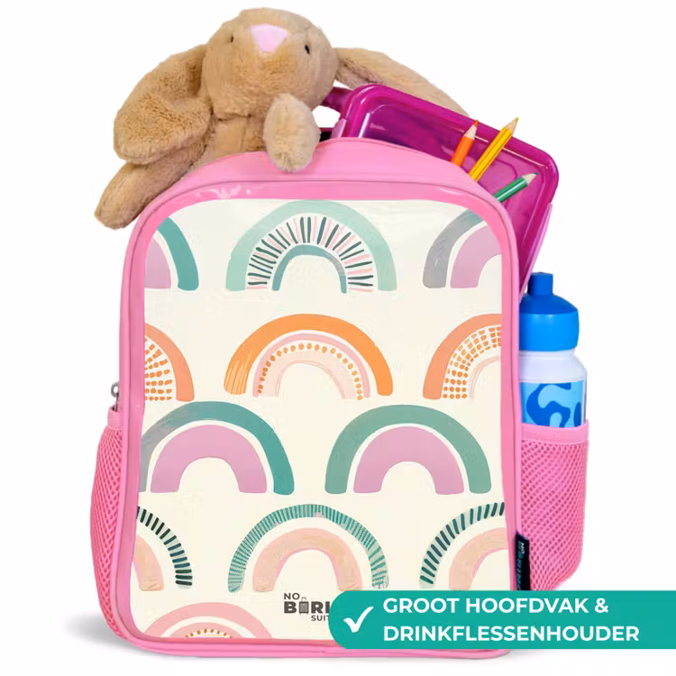 Regenbogen Kinderrugzak - Roze middel -inhoud_NL