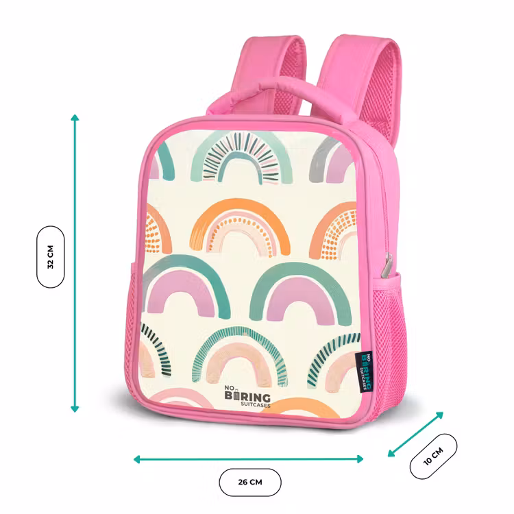 Regenbogen Kinderrugzak - Roze middel -productfoto_formaten