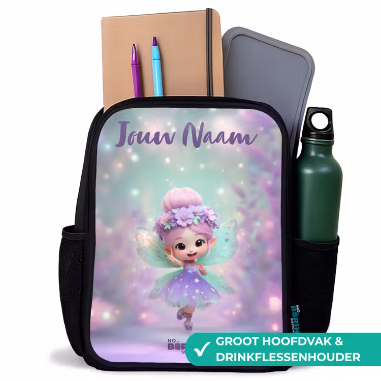 Elf - Tover - Magisch Rugzak - Zwart middel -inhoud_NL