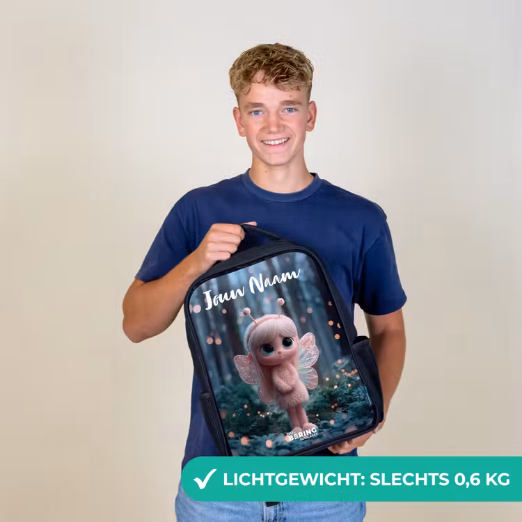 Fairy - Bos - Glitters Rugzak - Zwart middel -sfeer7_NL