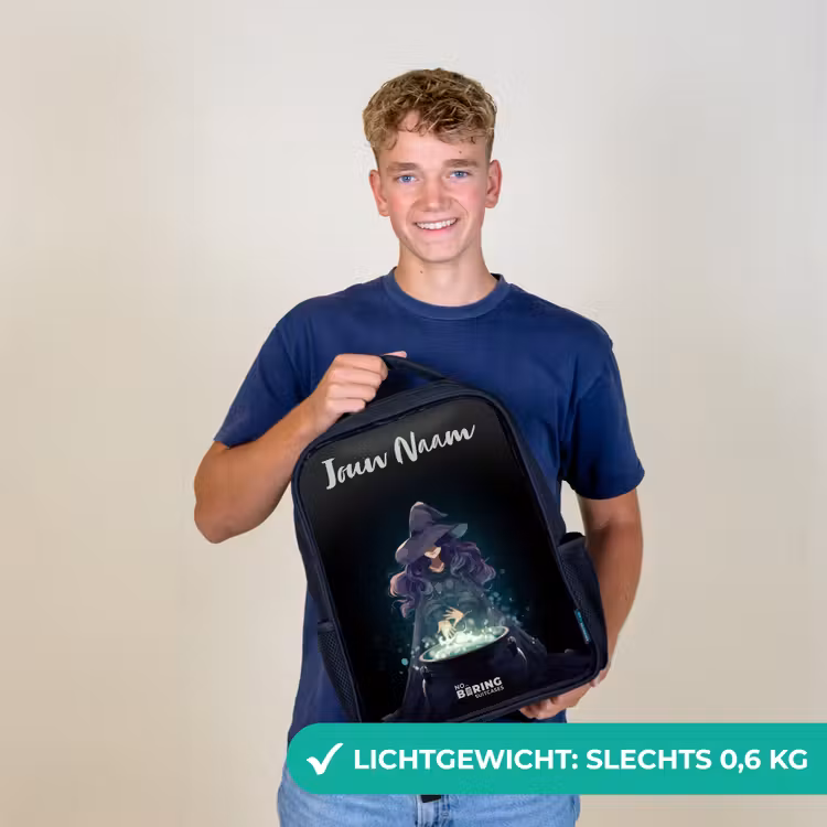 Heks - Ketel - Tover Rugzak - Zwart middel -sfeer7_NL