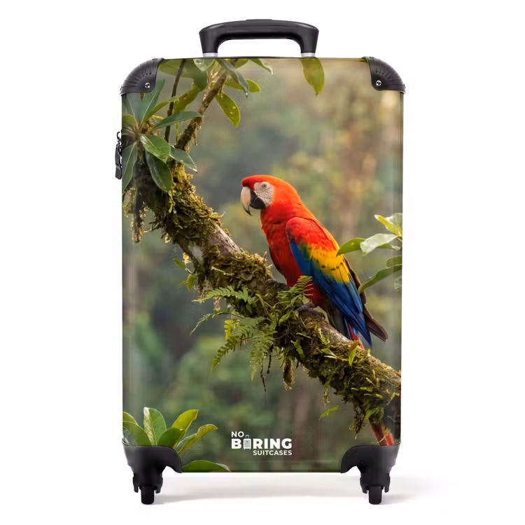 Koffer - Ara - Jungle - Rood - Ara - Jungle - Rood NBS - Handbagage koffer - Volwassenen Unisex middel