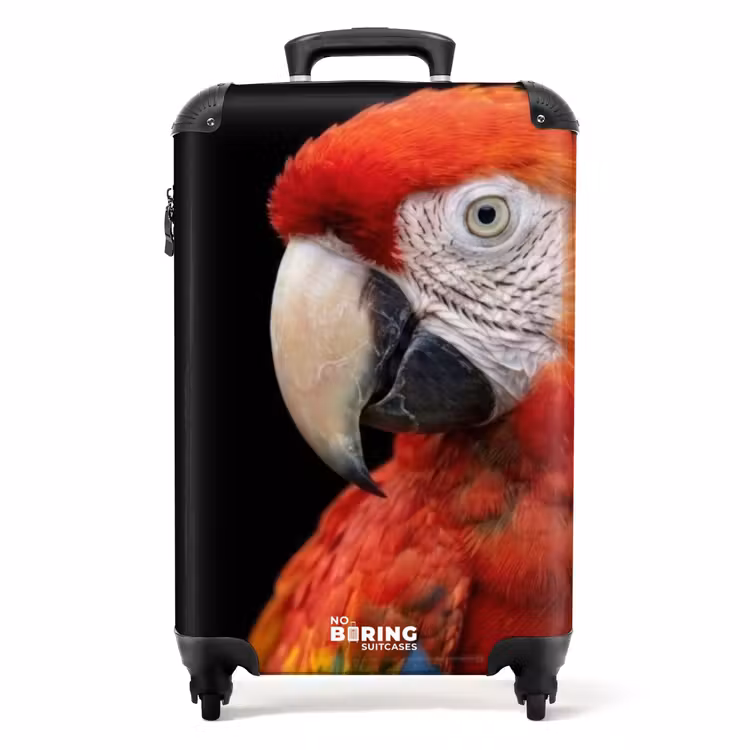 Koffer - Ara - Portret - Rood - Ara - Portret - Rood NBS - Handbagage koffer - Volwassenen Unisex middel
