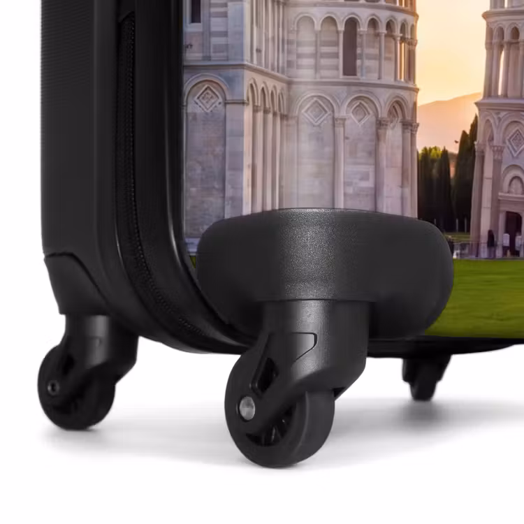 Koffer - Architectuur - Toren - Pisa - Italië - Zonsondergang - Architectuur - Toren - Pisa - Italië - Zonsondergang NBS - Handbagage koffer - Volwassenen Unisex middel