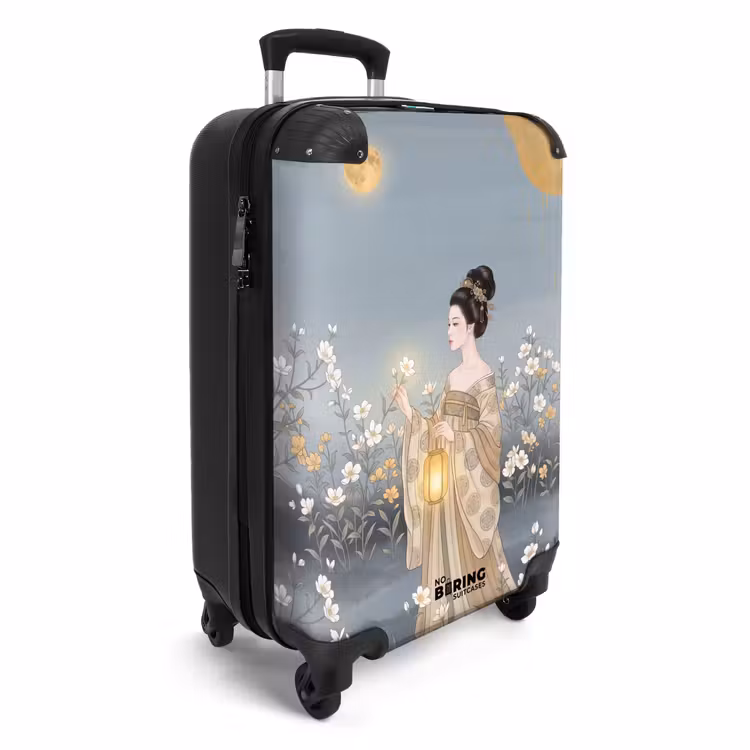 Koffer - Aziatisch - Vrouw - Kimono - Aziatisch - Vrouw - Kimono NBS - Handbagage koffer - Volwassenen Unisex middel