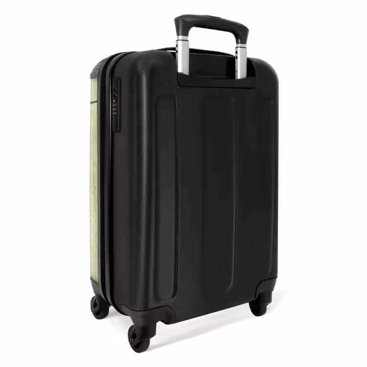 Koffer - Badpak - Schaduw - Muur - Zomer - Minimalistisch - Badpak - Schaduw - Muur - Zomer - Minimalistisch NBS - Handbagage koffer - Volwassenen Unisex middel