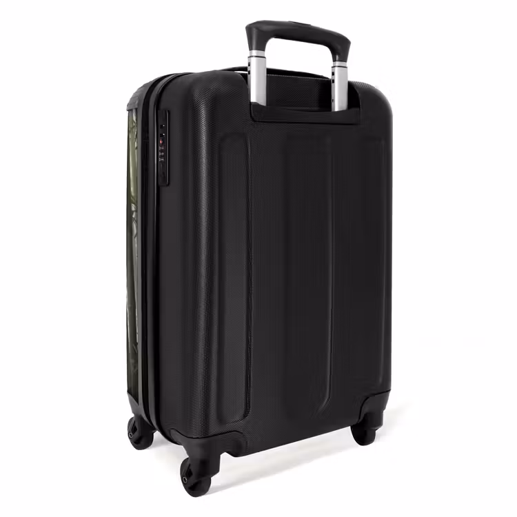 Koffer - Bamboe - Bos - Mist - Natuur - Bamboe - Bos - Mist - Natuur NBS - Handbagage koffer - Volwassenen Unisex middel
