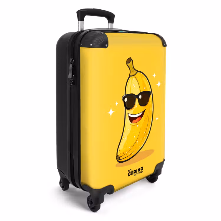 Barry banaan NBS - Handbagage koffer - Unisex middel -productfoto_3d
