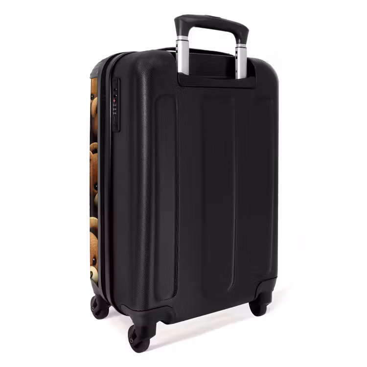 Beregezellig NBS - Handbagage koffer - Unisex middel -achterkant
