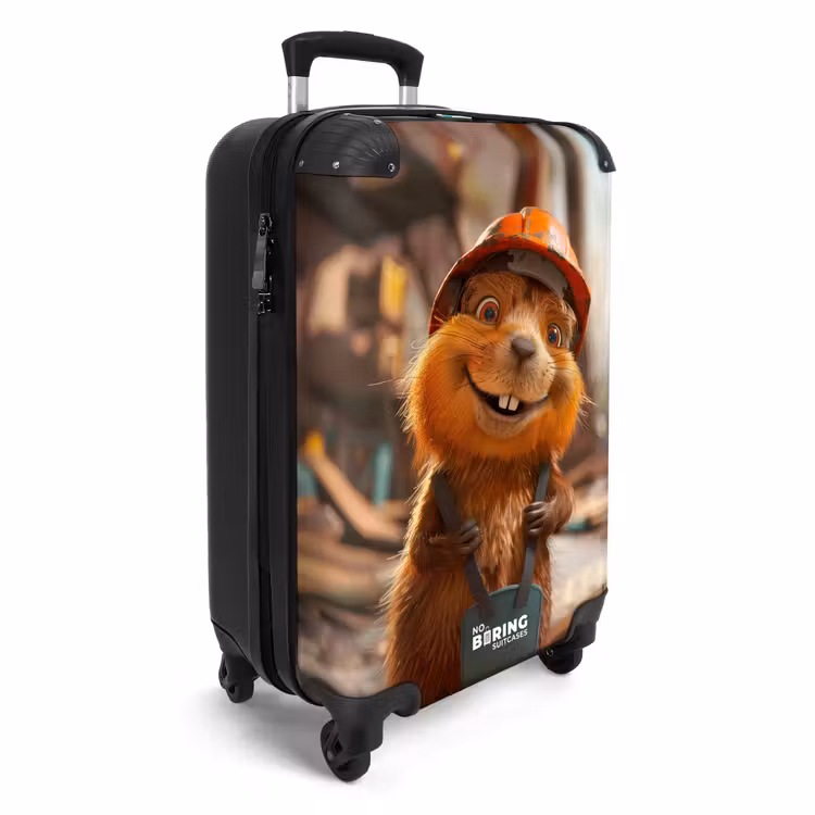 Bertus Bouwbever NBS - Handbagage koffer - Unisex middel -productfoto_3d