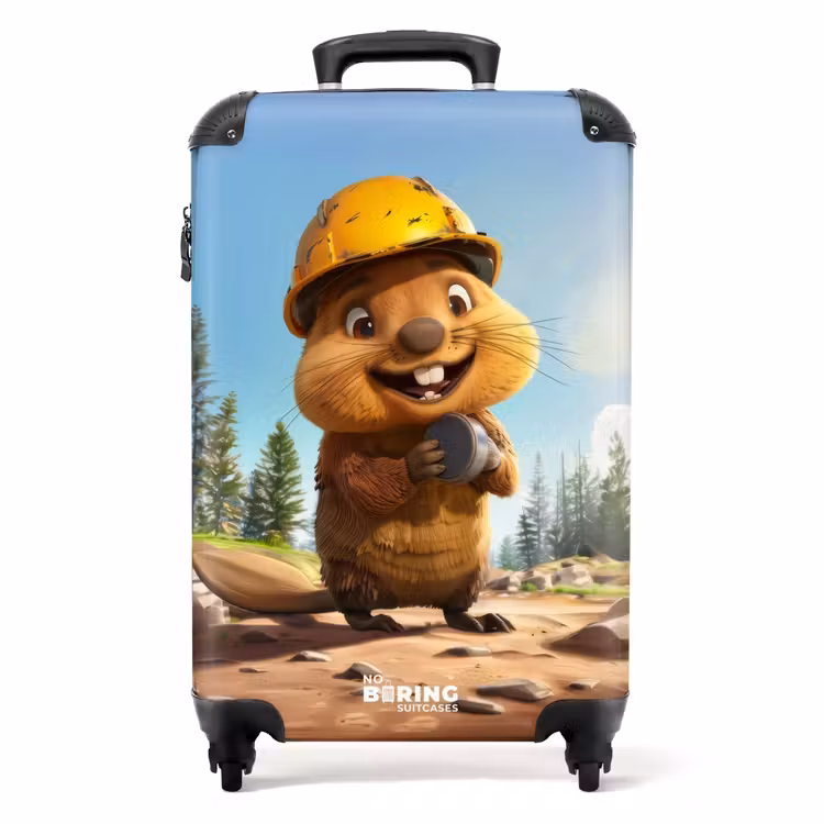 Billy Bouwhelm NBS - Handbagage koffer - Unisex middel -productfoto_recht