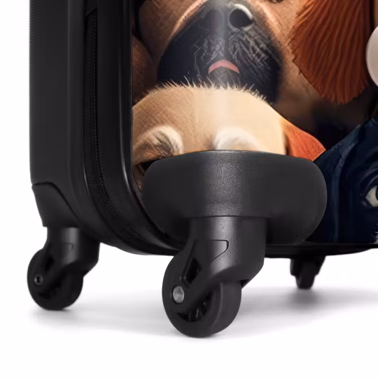 Blaffende Bende NBS - Handbagage koffer - Unisex middel -wiel