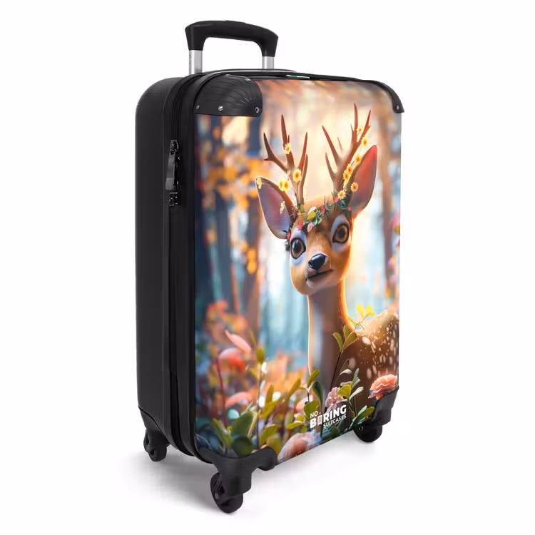 Bo bloemengewei NBS - Handbagage koffer - Unisex middel -productfoto_3d
