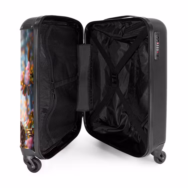 Bo bloemengewei NBS - Handbagage koffer - Unisex middel -binnenkant
