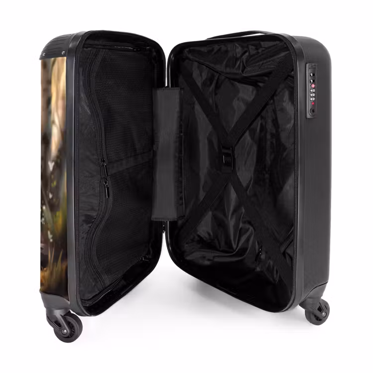 Bobby Bosboom NBS - Handbagage koffer - Unisex middel -binnenkant