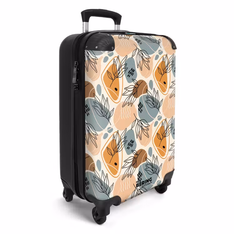 Boho - Zachte aardetinten NBS - Handbagage koffer - Unisex middel -productfoto_3d