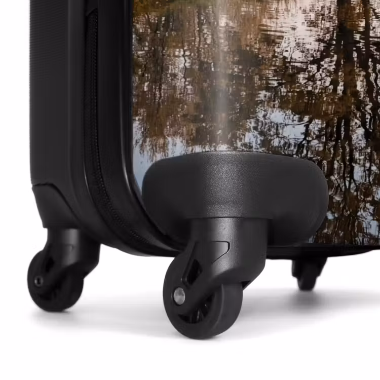 Koffer - Bomen - Reflectie - Water - Zonsopgang - Serene - Bomen - Reflectie - Water - Zonsopgang - Serene NBS - Handbagage koffer - Volwassenen Unisex middel