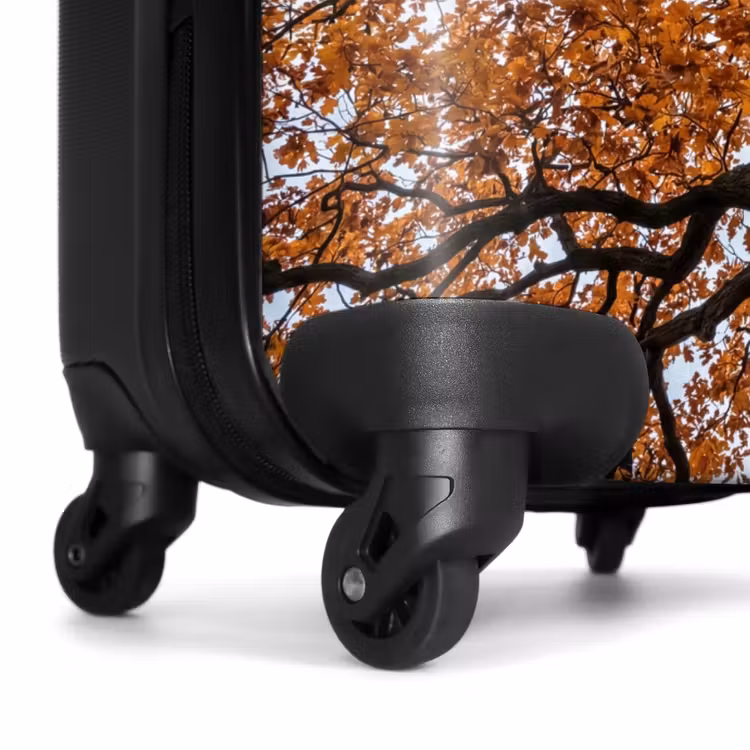 Koffer - Boom - Bladerdak - Herfst - Oranje - Sfeervol - Boom - Bladerdak - Herfst - Oranje - Sfeervol NBS - Handbagage koffer - Volwassenen Unisex middel
