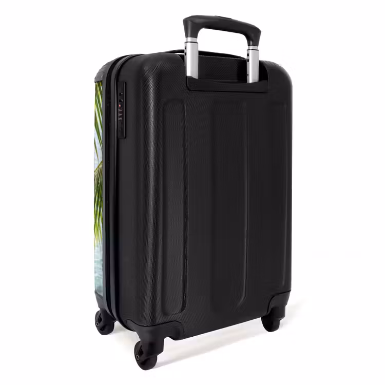 Koffer - Boom - Bladeren - Water - Tropisch - Groen - Boom - Bladeren - Water - Tropisch - Groen NBS - Handbagage koffer - Volwassenen Unisex middel