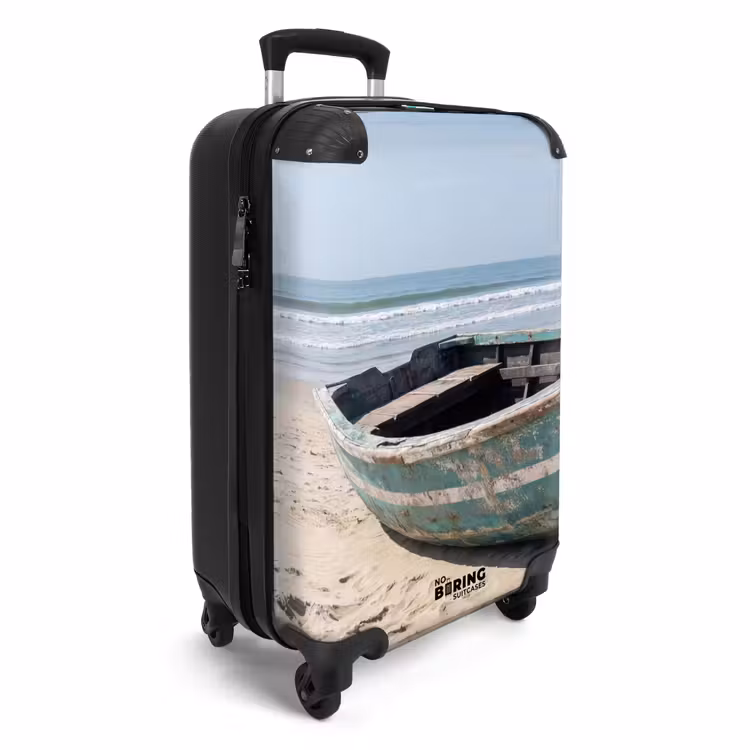 Boot - Zandstrand - Zee NBS - Handbagage koffer - Volwassenen Unisex middel -productfoto_3d