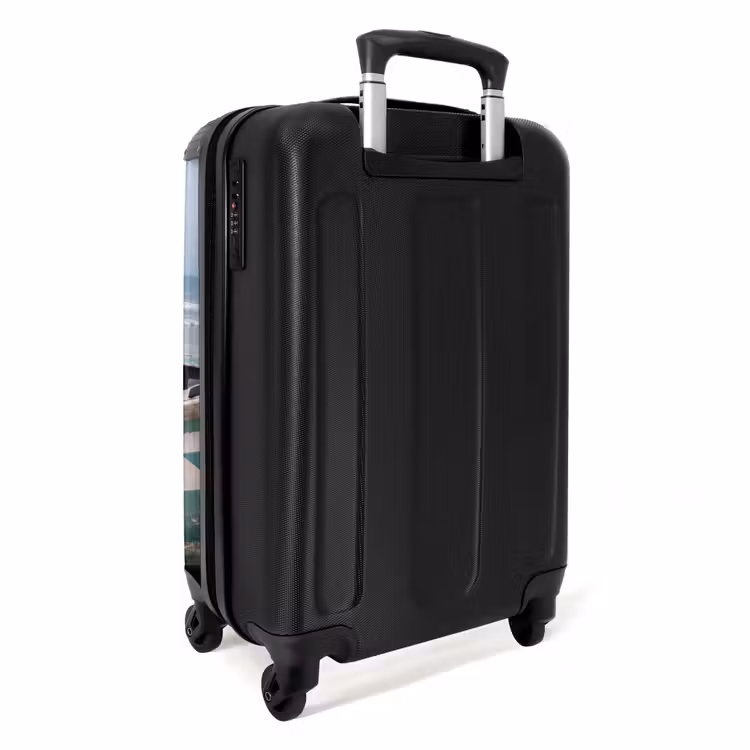 Boot - Zandstrand - Zee NBS - Handbagage koffer - Volwassenen Unisex middel -achterkant