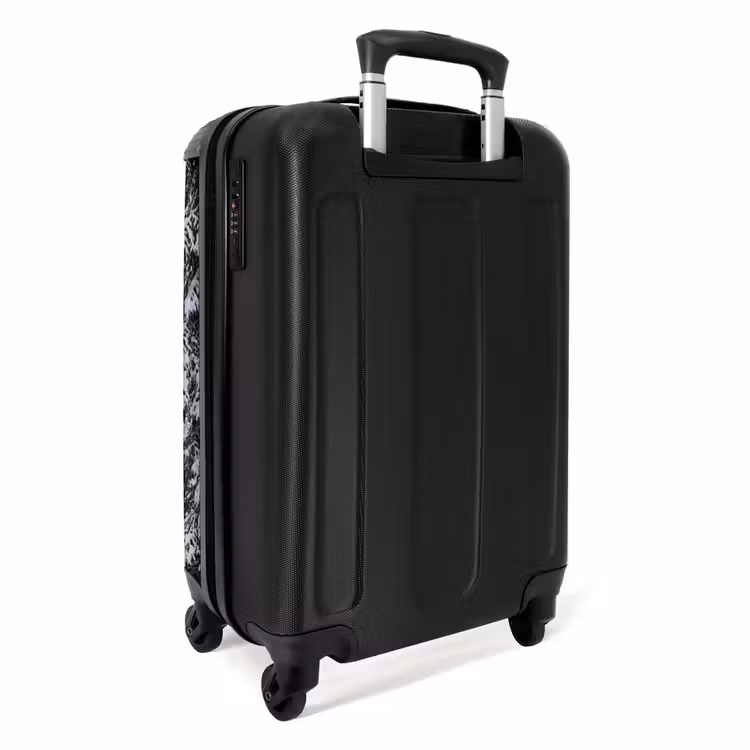 Koffer - Bos - Winter - Sneeuw - Pad - Natuur - Bos - Winter - Sneeuw - Pad - Natuur NBS - Handbagage koffer - Volwassenen Unisex middel