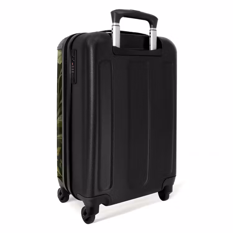 Koffer - Botanisch - Naadloos - Bloemen - Botanisch - Naadloos - Bloemen NBS - Handbagage koffer - Volwassenen Unisex middel