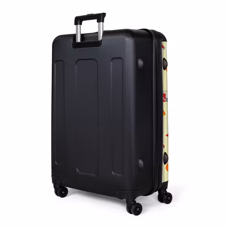 Brandweer patroon met voertuigen en vlammen NBS - Large koffer - Volwassenen Unisex groot -product4