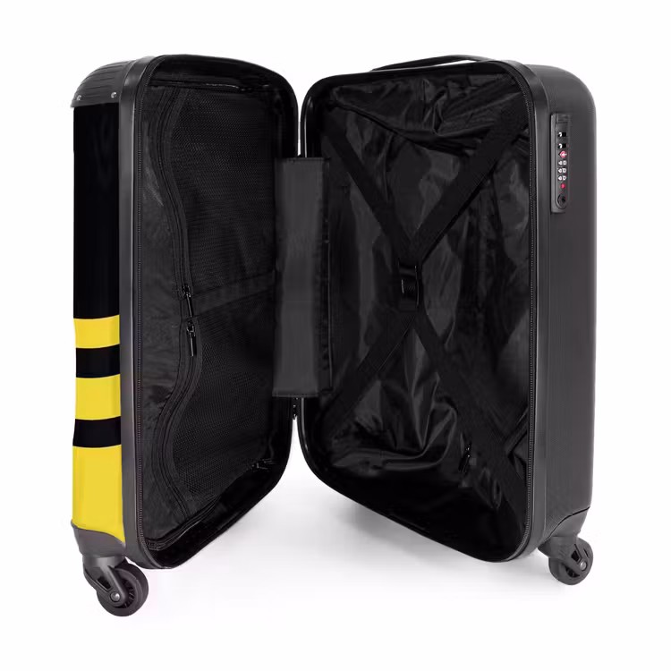 Buzzy bij NBS - Handbagage koffer - Unisex middel -binnenkant