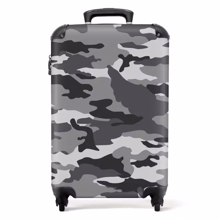 Camogrijs NBS - Handbagage koffer - Unisex middel -productfoto_recht