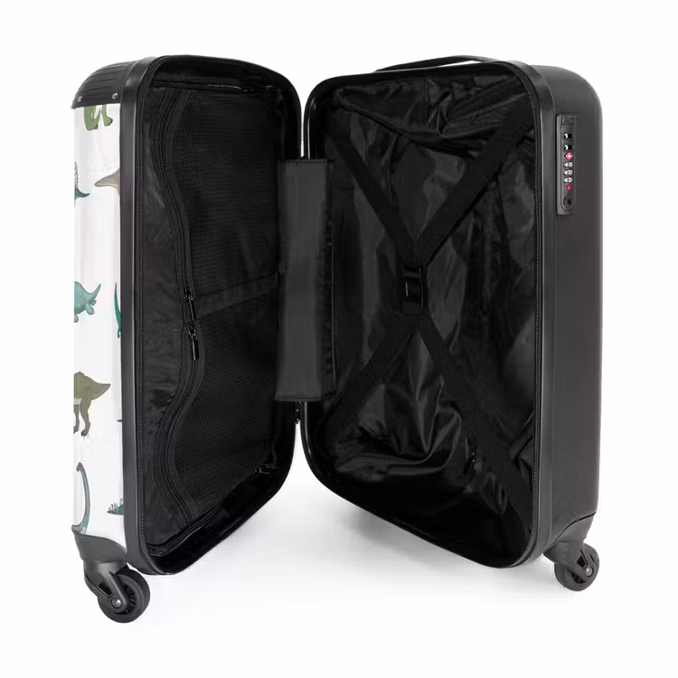 Dino Dynastie NBS - Handbagage koffer - Unisex middel -binnenkant